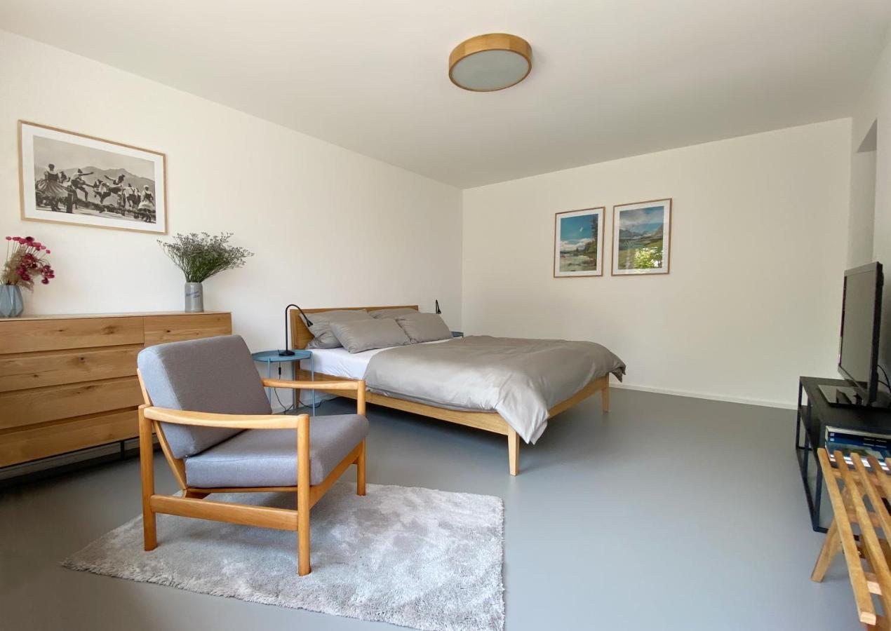 Stilvolles Apartment mit Bergblick-Hütte und Garten Wolfratshausen Exterior foto